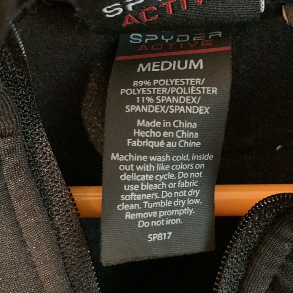 Spyder Active Men’s Performance ¼ Zip Pullover Lo… - image 4